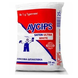 Шпаклівка AyGips SATEN фініш 25 кгфото