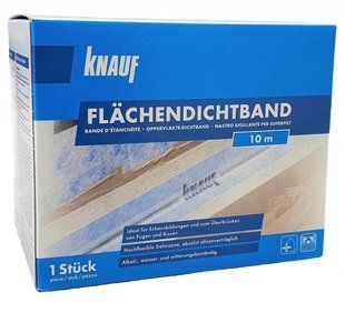 Стрічка гідроізоляційна Knauf Flachendichtband 50 мфото