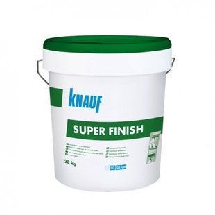 Шпаклівка Knauf Sheetrock Super Finish відро 25 кгфото