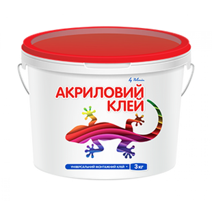 Клей акриловий Polimin універсальний 1 кгфото