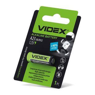 Батарейка VIDEX А23/Е23Афото
