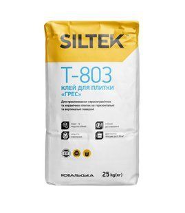 Клей для плитки Siltek Т-803 мішок 25 кгфото