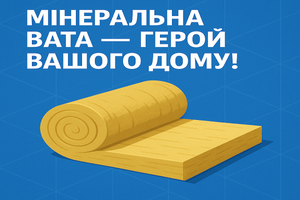 Мінеральна вата &mdash; герой вашого дому!   фото