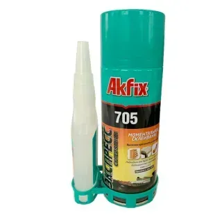 Клей з активатором Akfix 705 400 мл/100 грфото