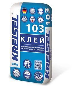 Клей для плитки Kreisel 103 TE13 25кгфото