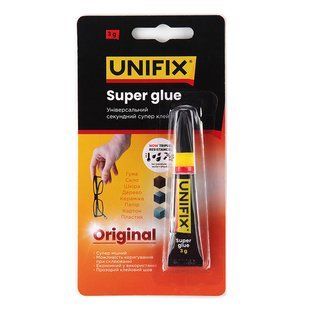 Супер клей UNIFIX (3г)фото