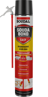 Клей-піна SOUDAL SOUDABOND EASY ручна 750 млфото