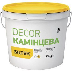 Декоративна штукатурка Баранець Siltek Decor DС 1,5мм База С відро 25 кгфото