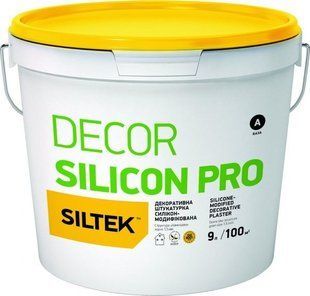 Декоративна штукатурка Баранець Siltek SiliconPro DA 1,5мм відро 25 кгфото